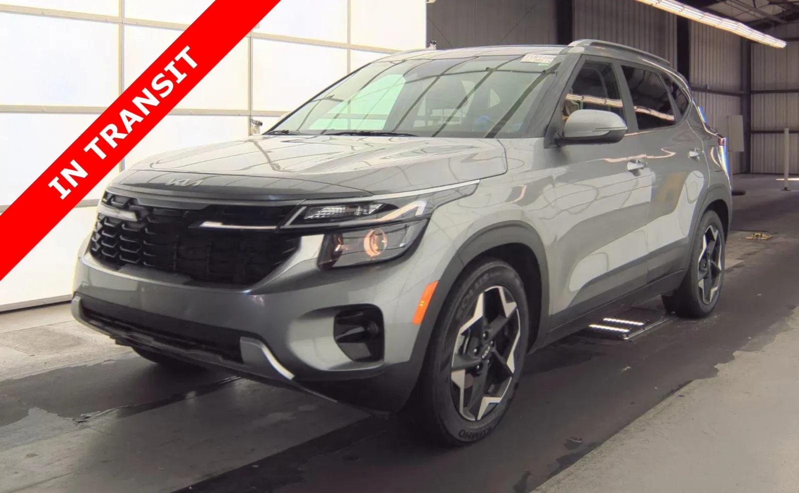 Gray 2024 Kia Seltos EX for sale in Alvin, TX