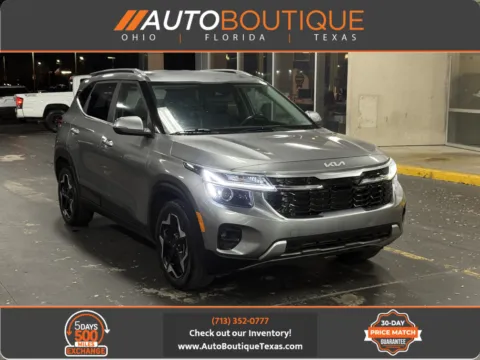 Gray 2024 Kia Seltos EX for sale in Alvin, TX