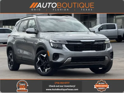 Gray 2024 Kia Seltos EX for sale in Alvin, TX