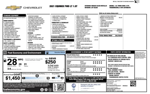 Photos of 2021 Chevrolet Equinox LT for sale in Alvin, TX at Auto Boutique Texas