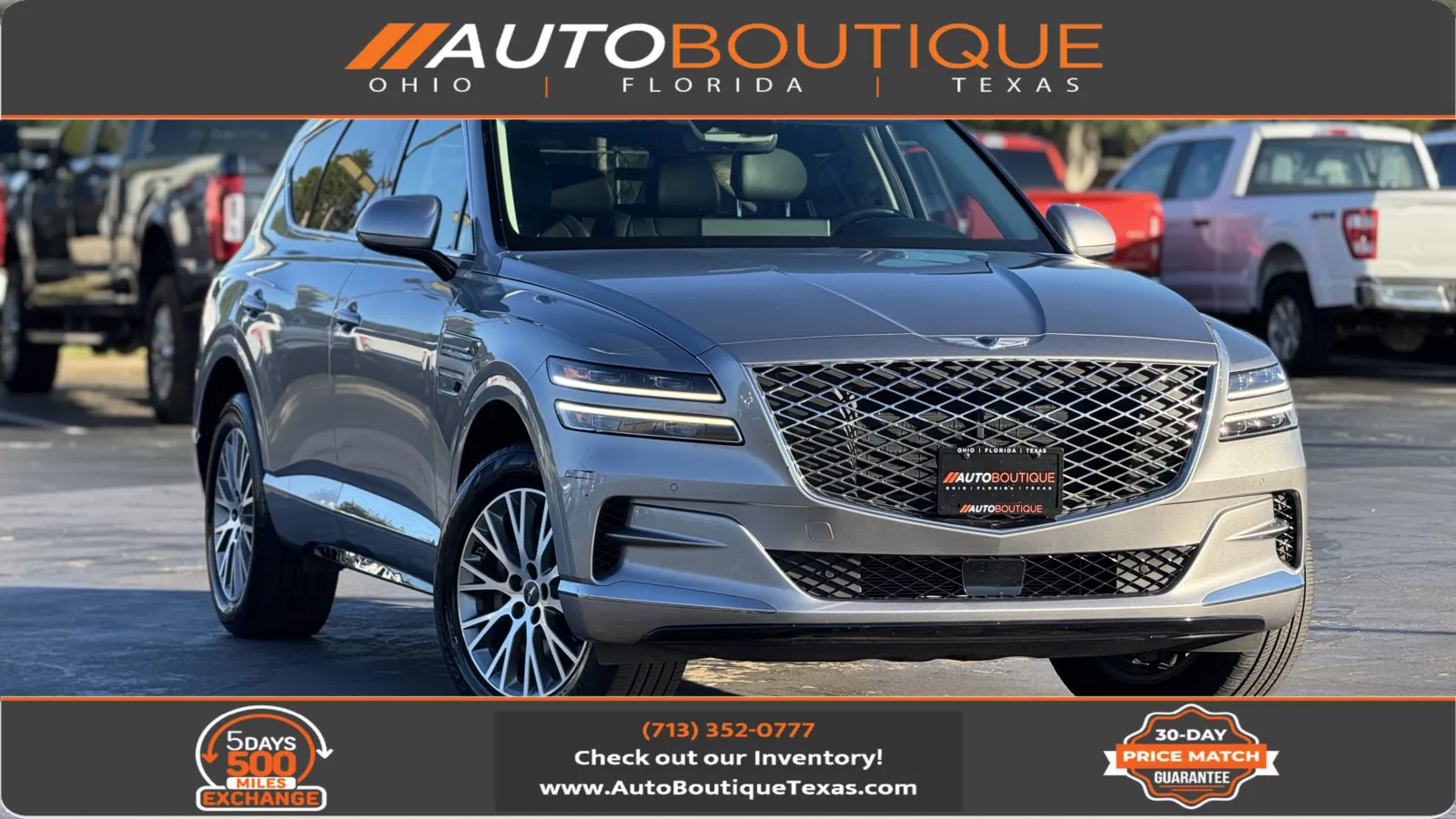 Silver 2024 GENESIS GV80 BASE/ 2.5T for sale in Alvin, TX