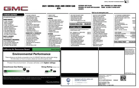 Photos of 2021 GMC Sierra 2500HD AT4 for sale in Alvin, TX at Auto Boutique Texas