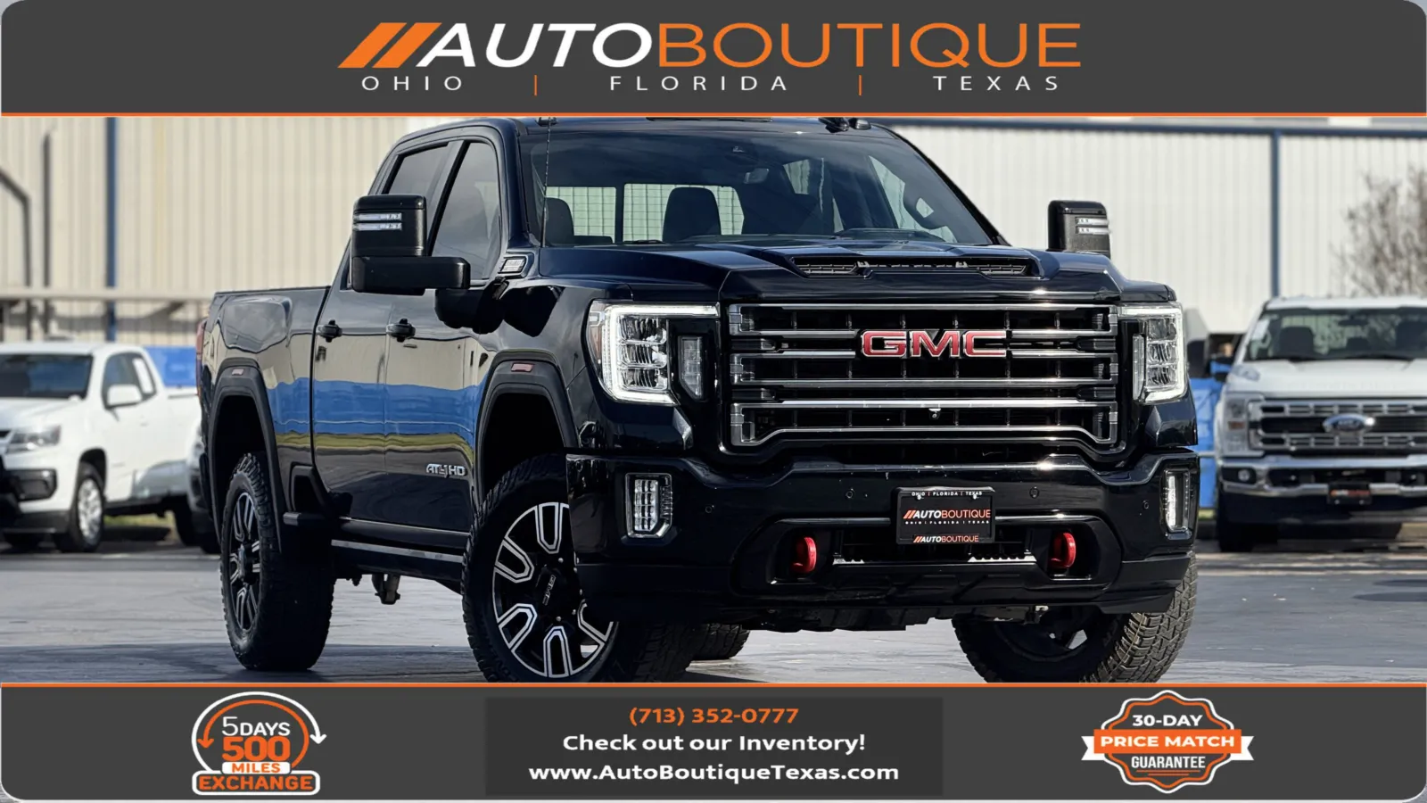 Black 2021 GMC Sierra 2500HD AT4 for sale in Alvin, TX