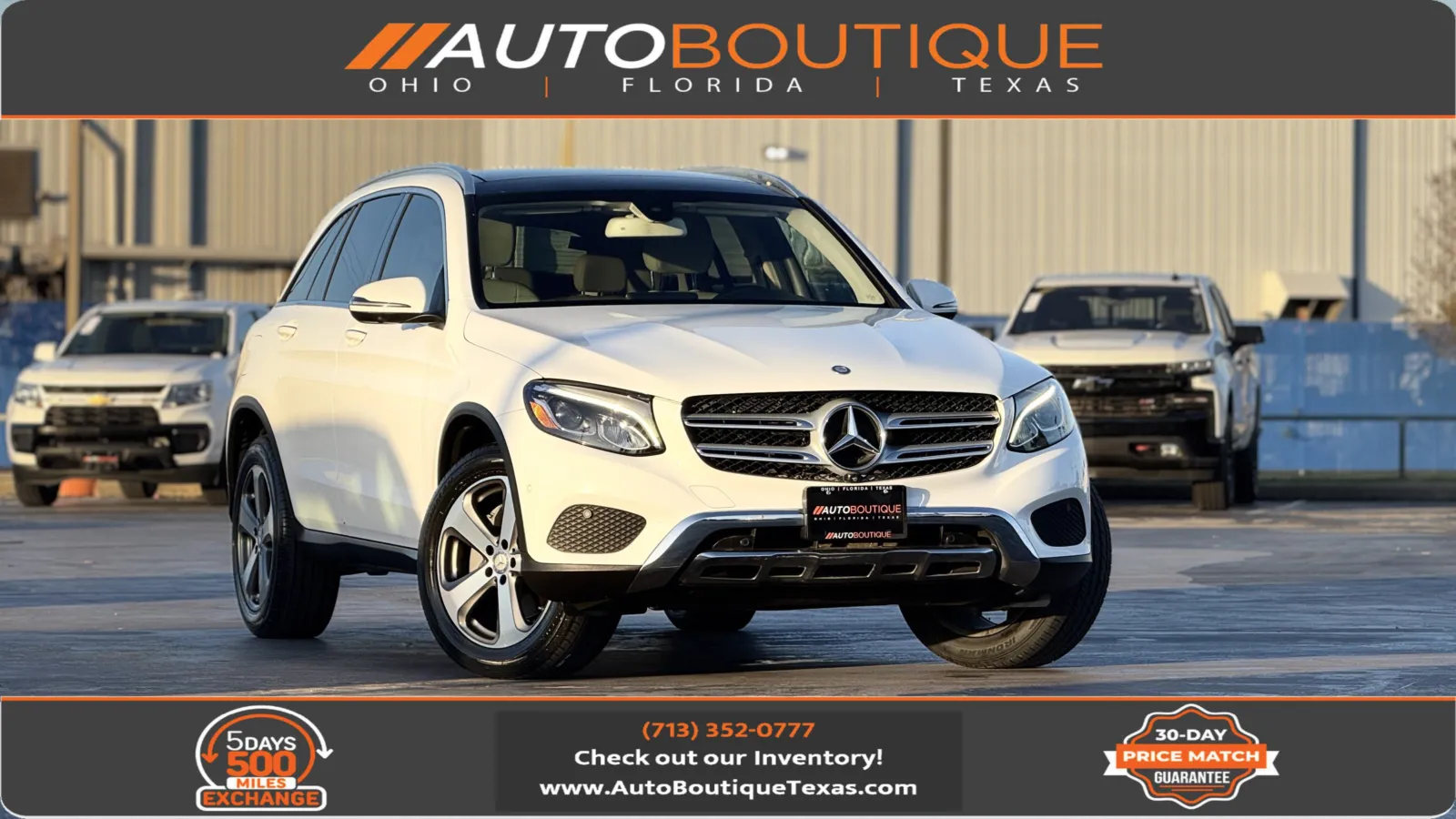 White 2017 Mercedes-Benz GLC 300 for sale in Alvin, TX