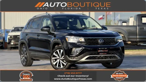 White 2024 Volkswagen Taos SE for sale in Alvin, TX