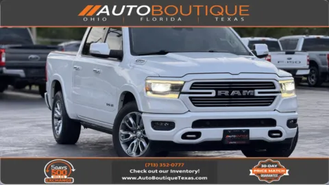 White 2021 Ram 1500 Laramie for sale in Alvin, TX