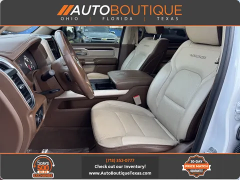 White 2021 Ram 1500 Laramie for sale in Alvin, TX