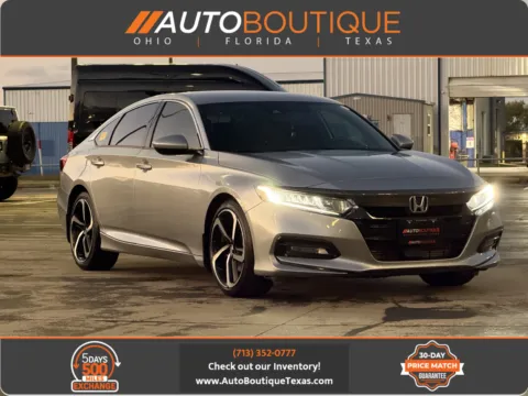 Silver 2018 Honda ACCORD SPO Sport 1.5T for sale in Alvin, TX