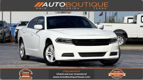 White 2019 Dodge Charger SXT for sale in Alvin, TX