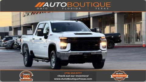 White 2023 Chevrolet Silverado 2500HD Work Truck for sale in Alvin, TX