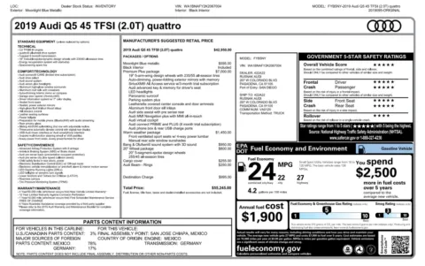 Photos of 2019 Audi Q5 Premium Plus for sale in Alvin, TX at Auto Boutique Texas