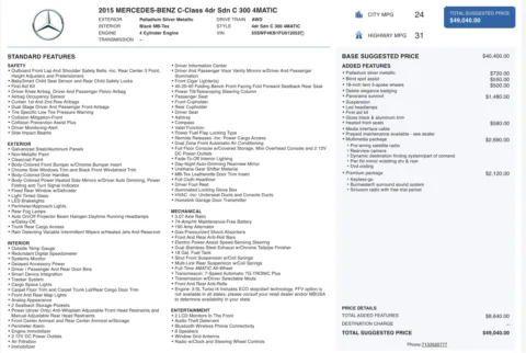 More photos of 2015 Mercedes-Benz C-Class C 300 at Auto Boutique Texas, TX