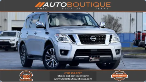Silver 2020 Nissan Armada SL for sale in Alvin, TX