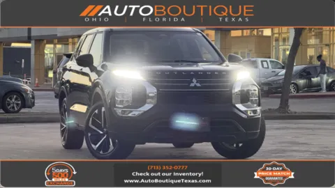 Black 2022 Mitsubishi Outlander ES for sale in Alvin, TX