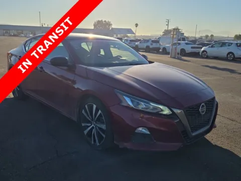 Red 2021 Nissan Altima 2.5 SR for sale in Alvin, TX