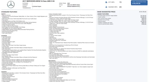 Photos of 2017 Mercedes-Benz S-Class AMG S 63 for sale in Alvin, TX at Auto Boutique Texas