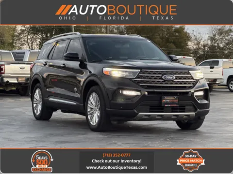 Black 2022 Ford Explorer King Ranch for sale in Alvin, TX