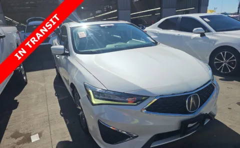 White 2019 Acura ILX w Premium Pkg for sale in Alvin, TX