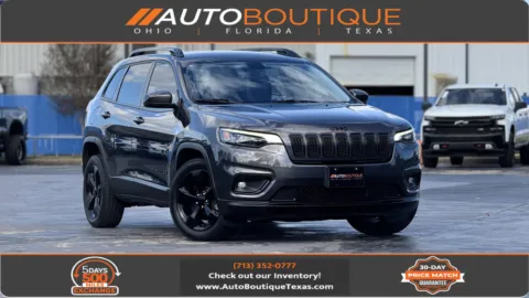 Gray 2019 Jeep Cherokee Altitude for sale in Alvin, TX