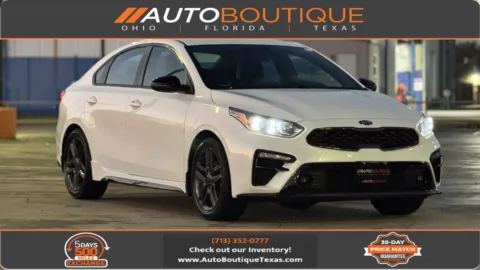 White 2021 Kia Forte GT-Line for sale in Alvin, TX