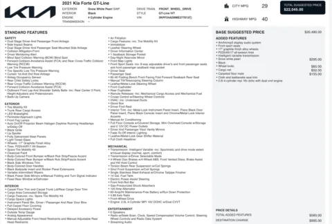 More photos of 2021 Kia Forte GT-Line at Auto Boutique Texas, TX