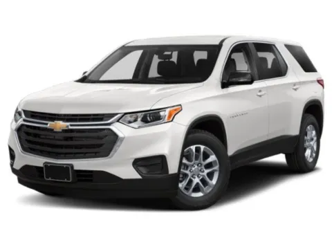 Silver 2021 Chevrolet Traverse LS for sale in Alvin, TX