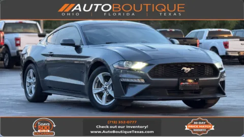 Gray 2020 Ford Mustang EcoBoost for sale in Alvin, TX