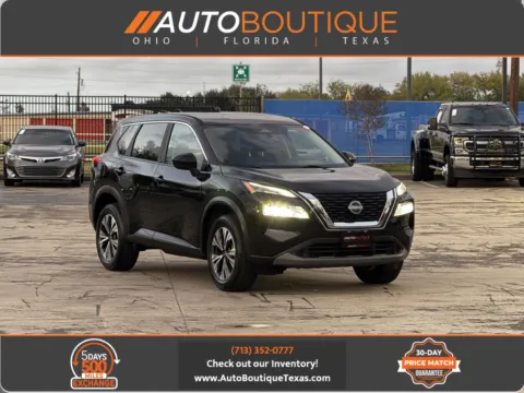 Black 2023 Nissan Rogue SV for sale in Alvin, TX