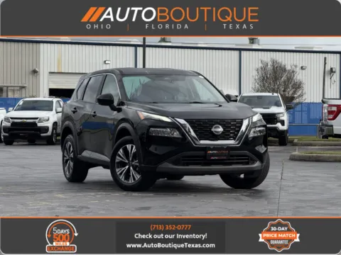 Black 2023 Nissan Rogue SV for sale in Alvin, TX