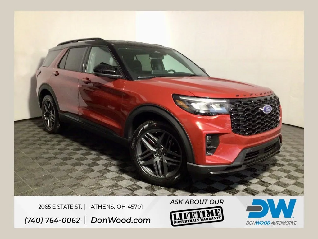 Red 2026 Ford Explorer ST for sale in Athens, OH
