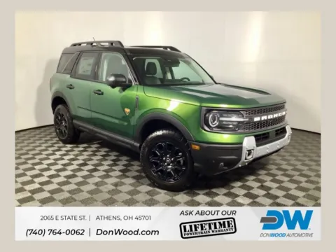 Green 2025 Ford Bronco Sport Badlands for sale in Athens, OH