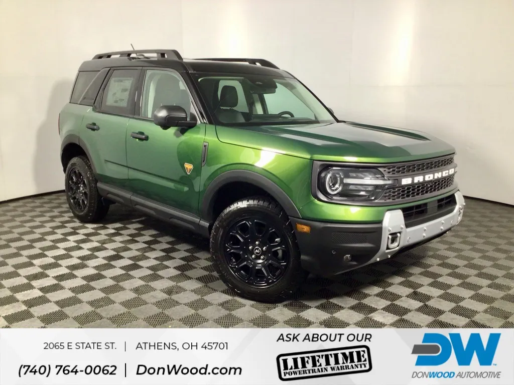 Green 2025 Ford Bronco Sport Badlands for sale in Athens, OH