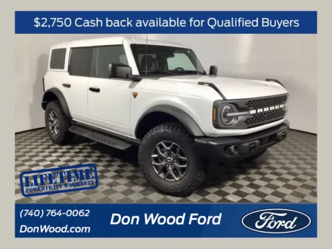 White 2025 Ford Bronco Badlands for sale in Athens, OH