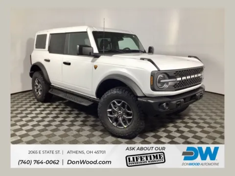 White 2025 Ford Bronco Badlands for sale in Athens, OH