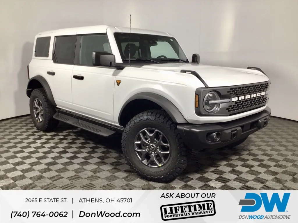 White 2025 Ford Bronco Badlands for sale in Athens, OH