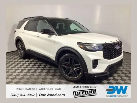 White 2026 Ford Explorer ST for sale in Athens, OH