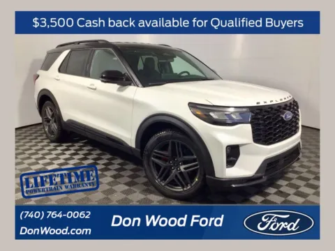 White 2026 Ford Explorer ST for sale in Athens, OH