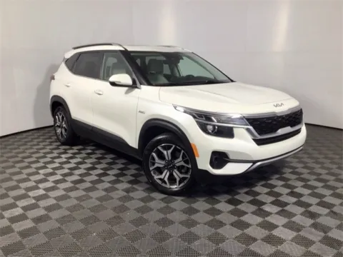 White 2022 Kia Seltos EX for sale in Athens, OH