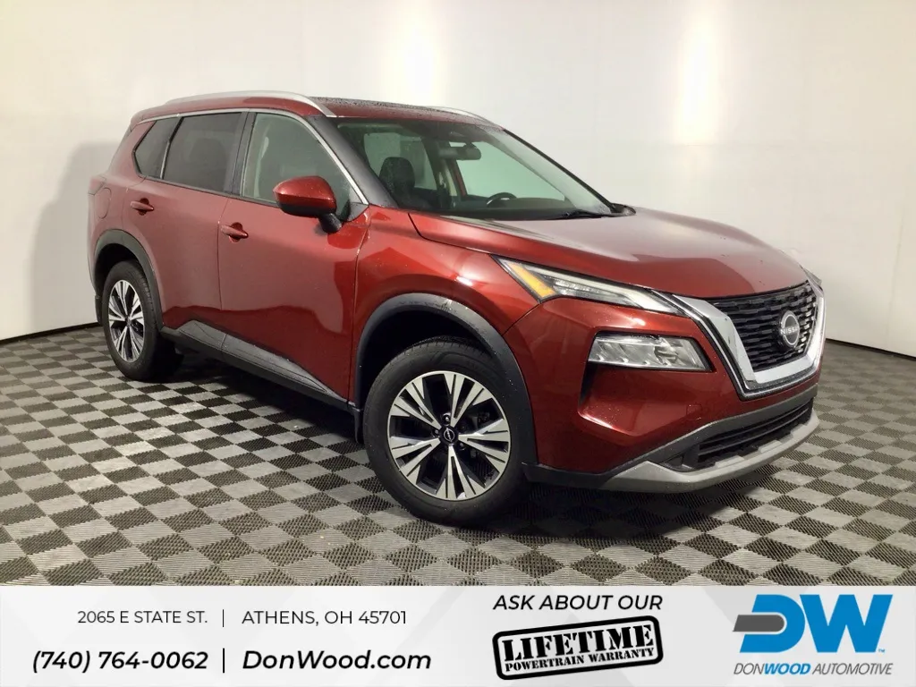 Red 2023 Nissan Rogue SV for sale in Athens, OH