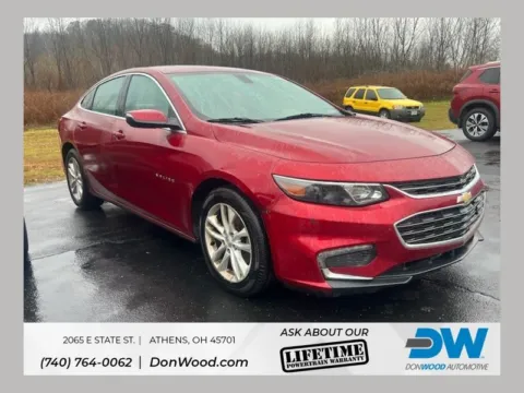 Red 2017 Chevrolet Malibu LT for sale in Athens, OH