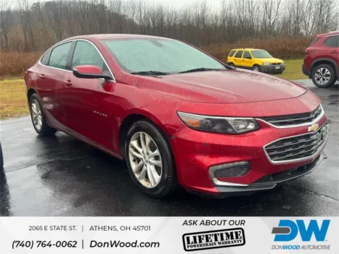 Red 2017 Chevrolet Malibu LT for sale in Athens, OH
