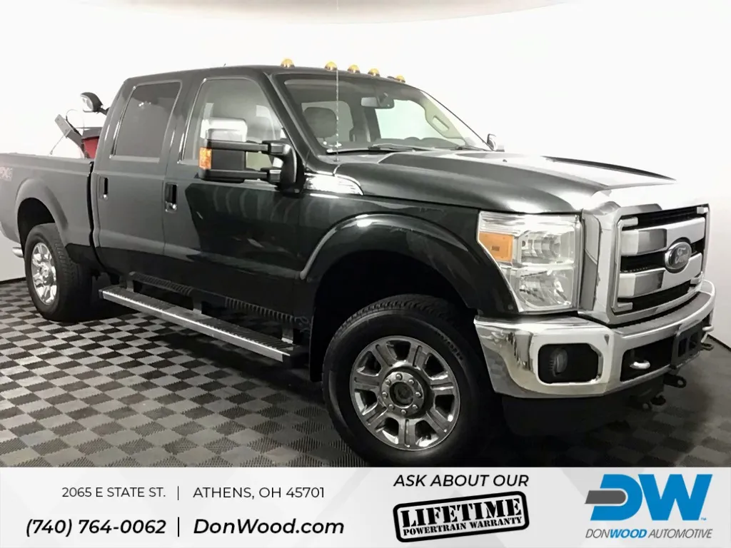 Green 2013 Ford F-350SD Lariat for sale in Athens, OH