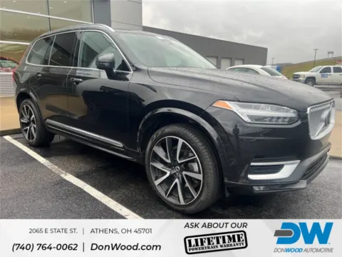 Black 2024 Volvo XC90 B6 Plus Bright Theme 6-Seater for sale in Athens, OH
