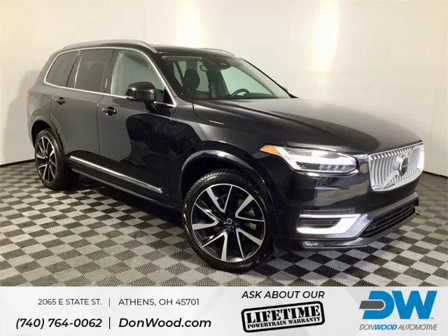 Black 2024 Volvo XC90 B6 Plus Bright Theme 6-Seater for sale in Athens, OH
