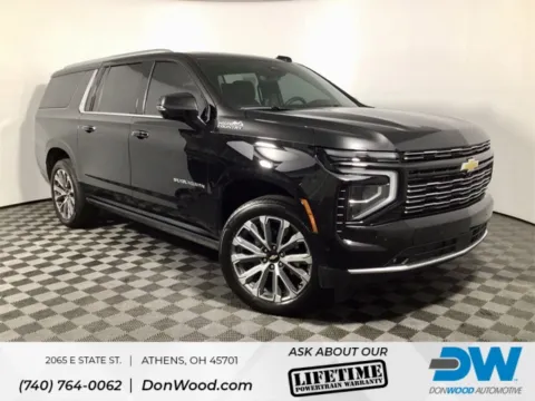 Black 2025 Chevrolet Suburban High Country for sale in Athens, OH