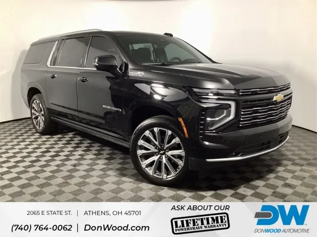 Black 2025 Chevrolet Suburban High Country for sale in Athens, OH