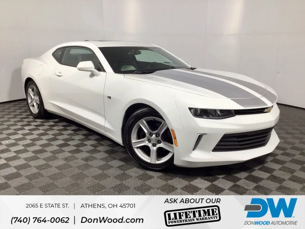 White 2017 Chevrolet Camaro 2LT for sale in Athens, OH