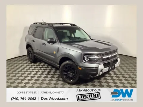 Gray 2025 Ford Bronco Sport Badlands for sale in Athens, OH