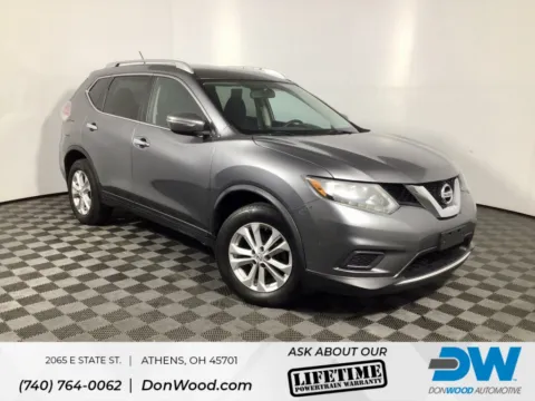 Gray 2015 Nissan Rogue SV for sale in Athens, OH