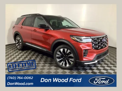 Red 2026 Ford Explorer Platinum for sale in Athens, OH